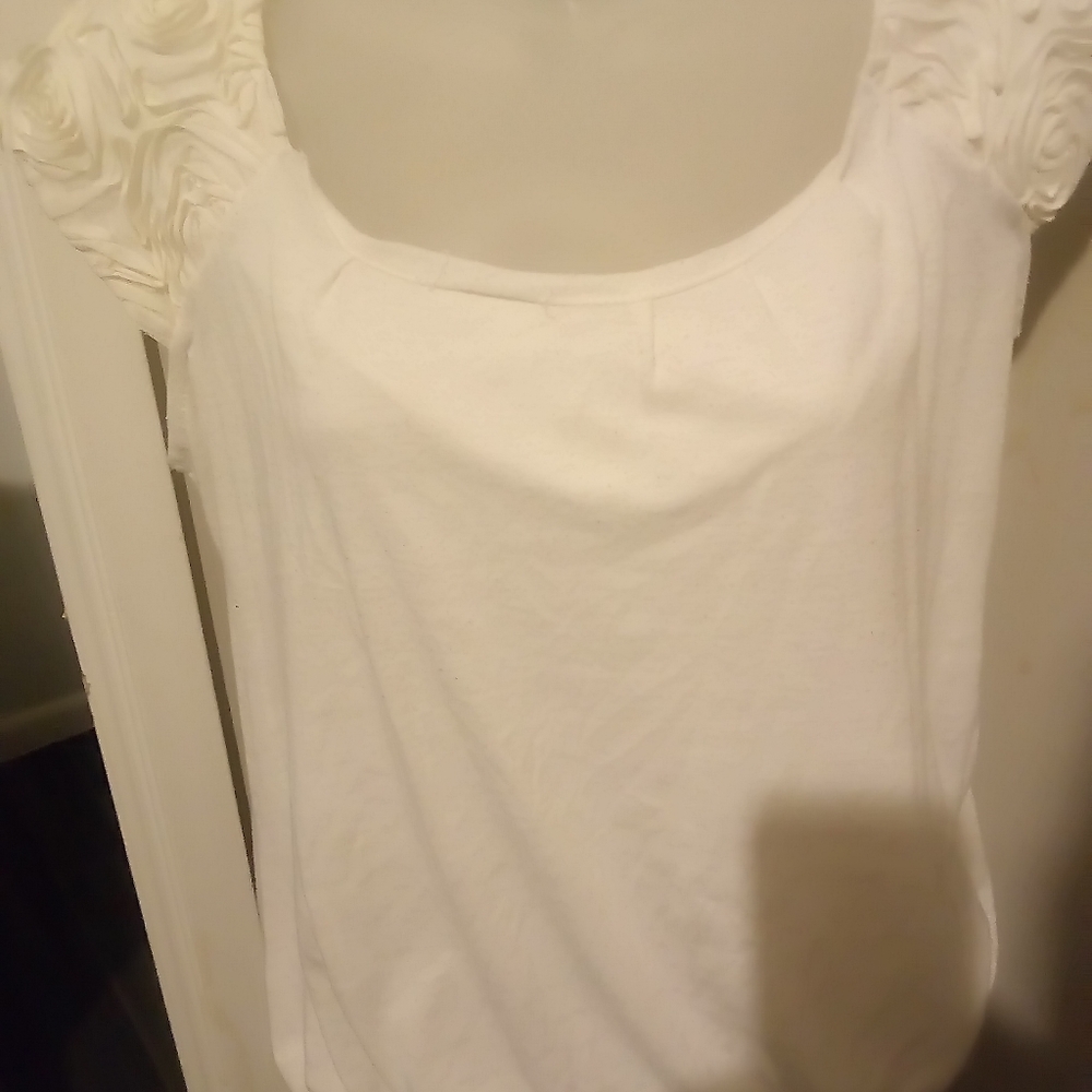 White Blouse Sz 14 by Mundo Tierra